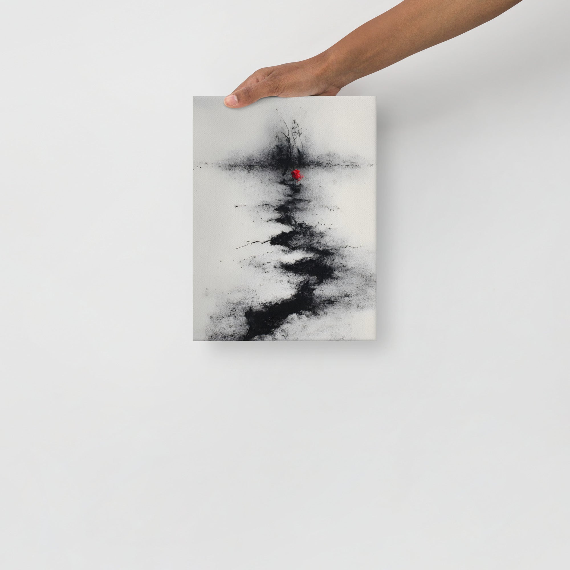 Blooming Crack - ZenCanva