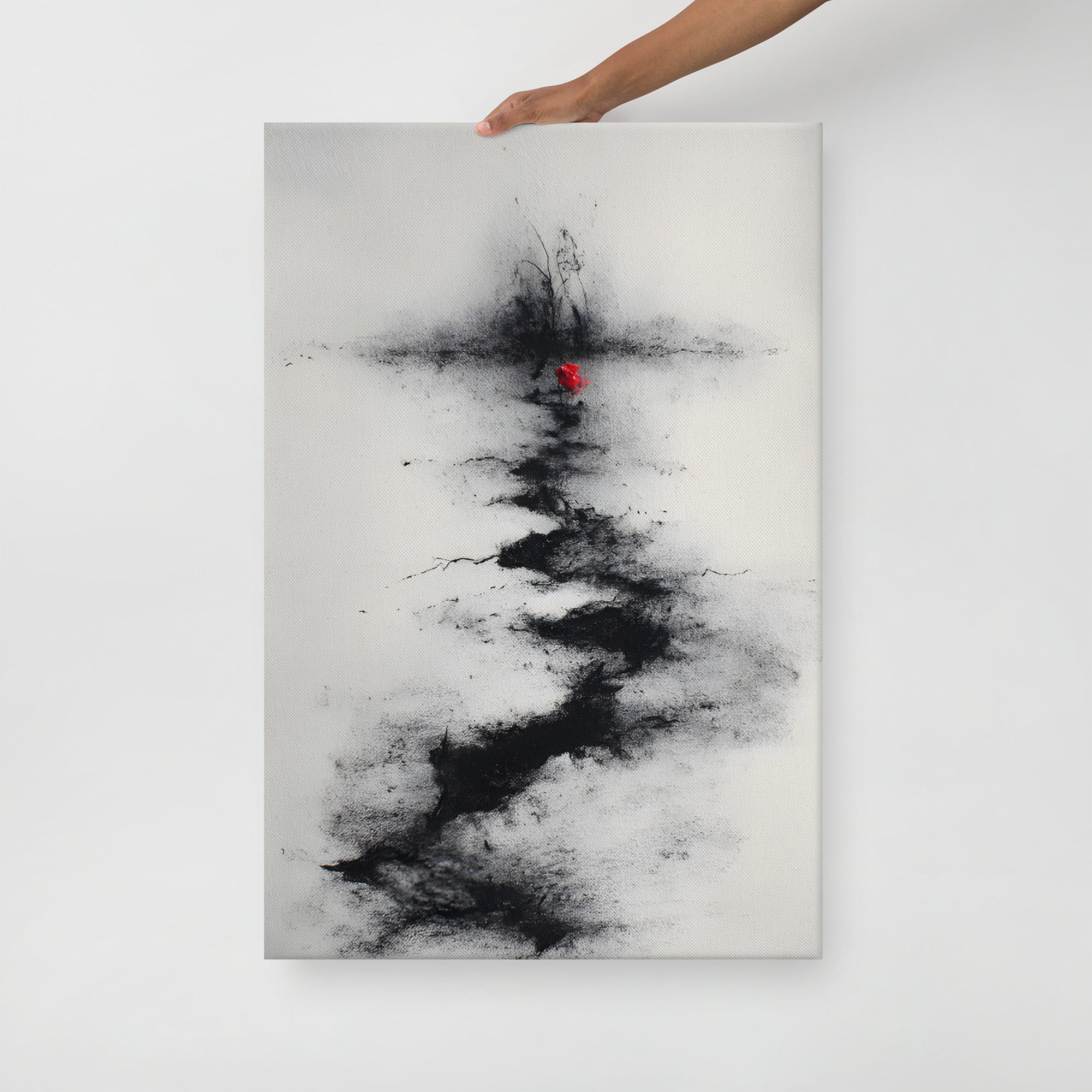 Blooming Crack - ZenCanva