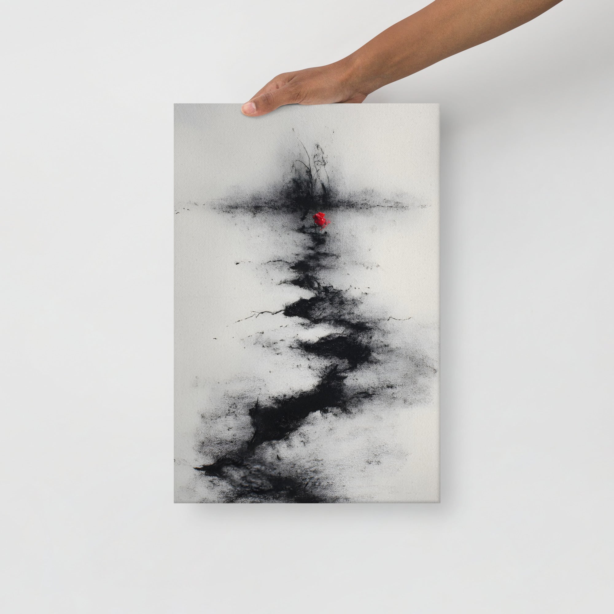 Blooming Crack - ZenCanva