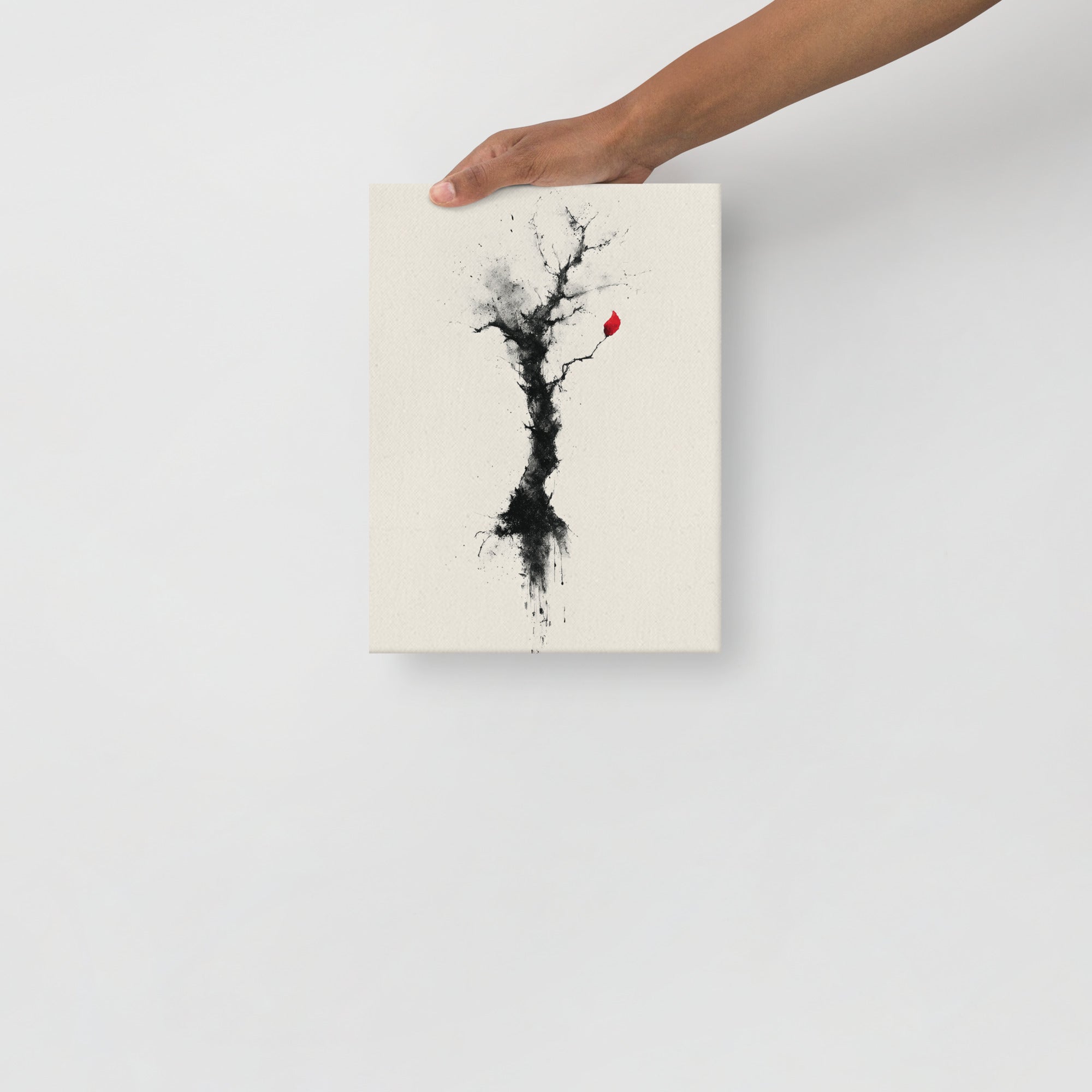 Blooming Winter Tree - ZenCanva