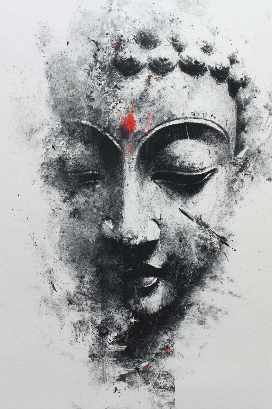 Buddha's Face - ZenCanva
