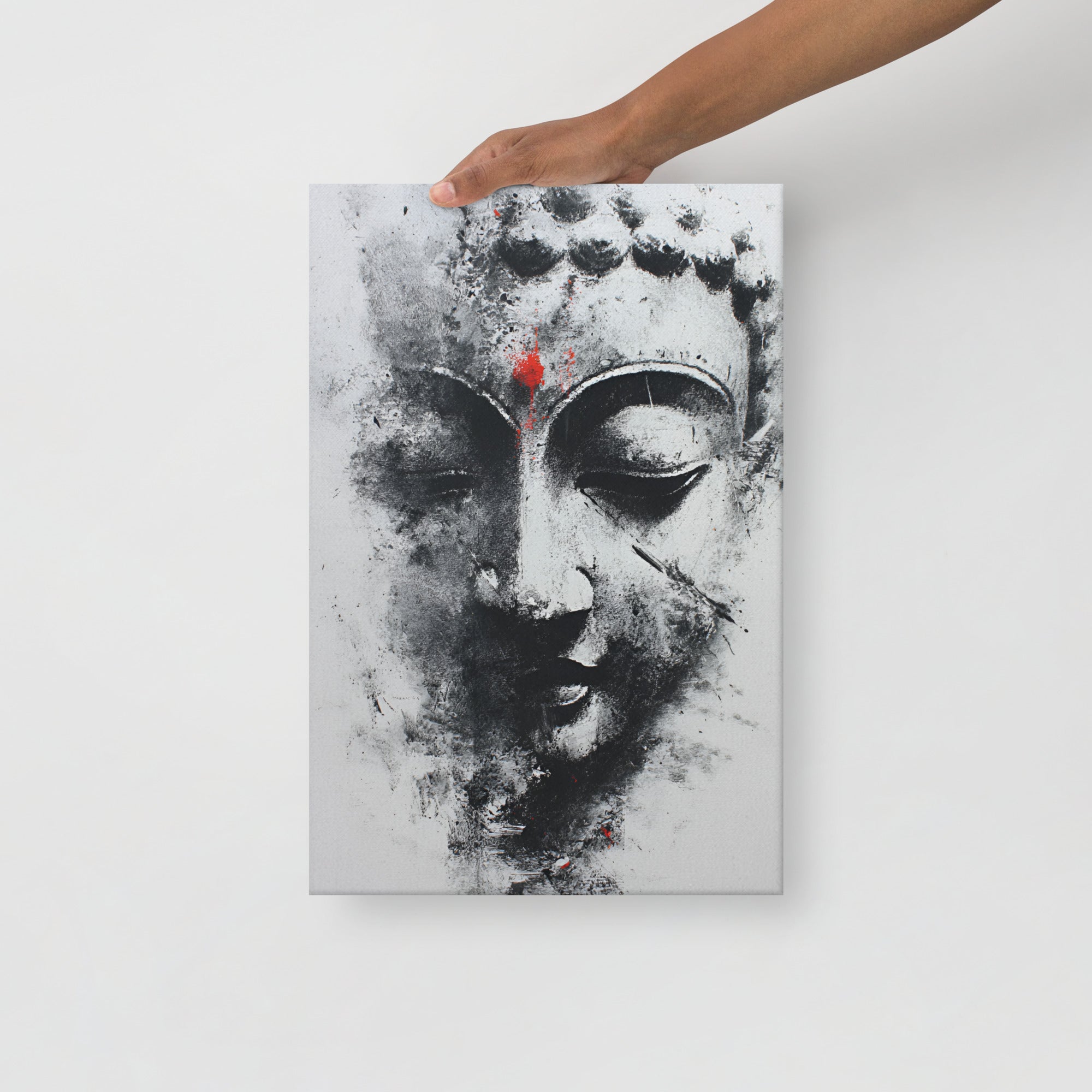 Buddha's Face - ZenCanva