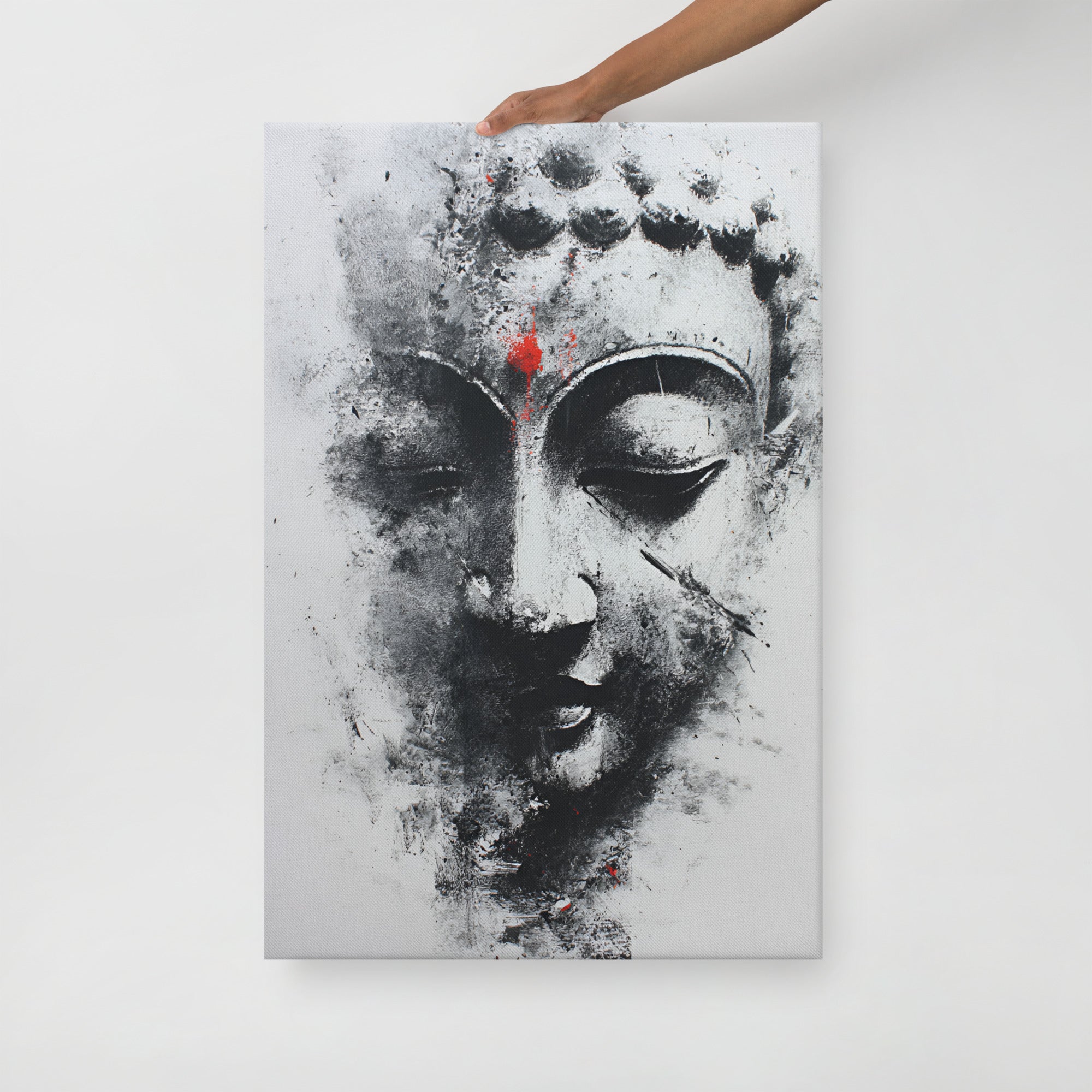Buddha's Face - ZenCanva