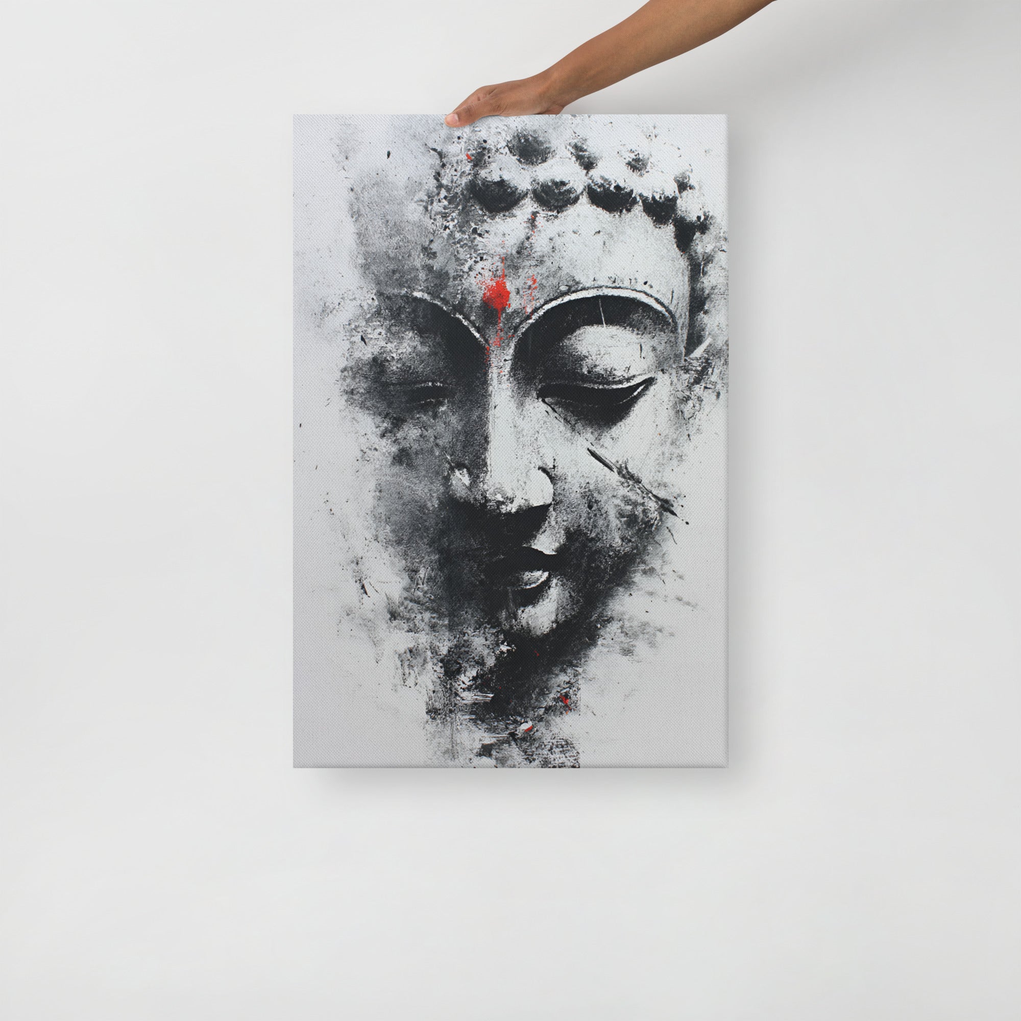 Buddha's Face - ZenCanva
