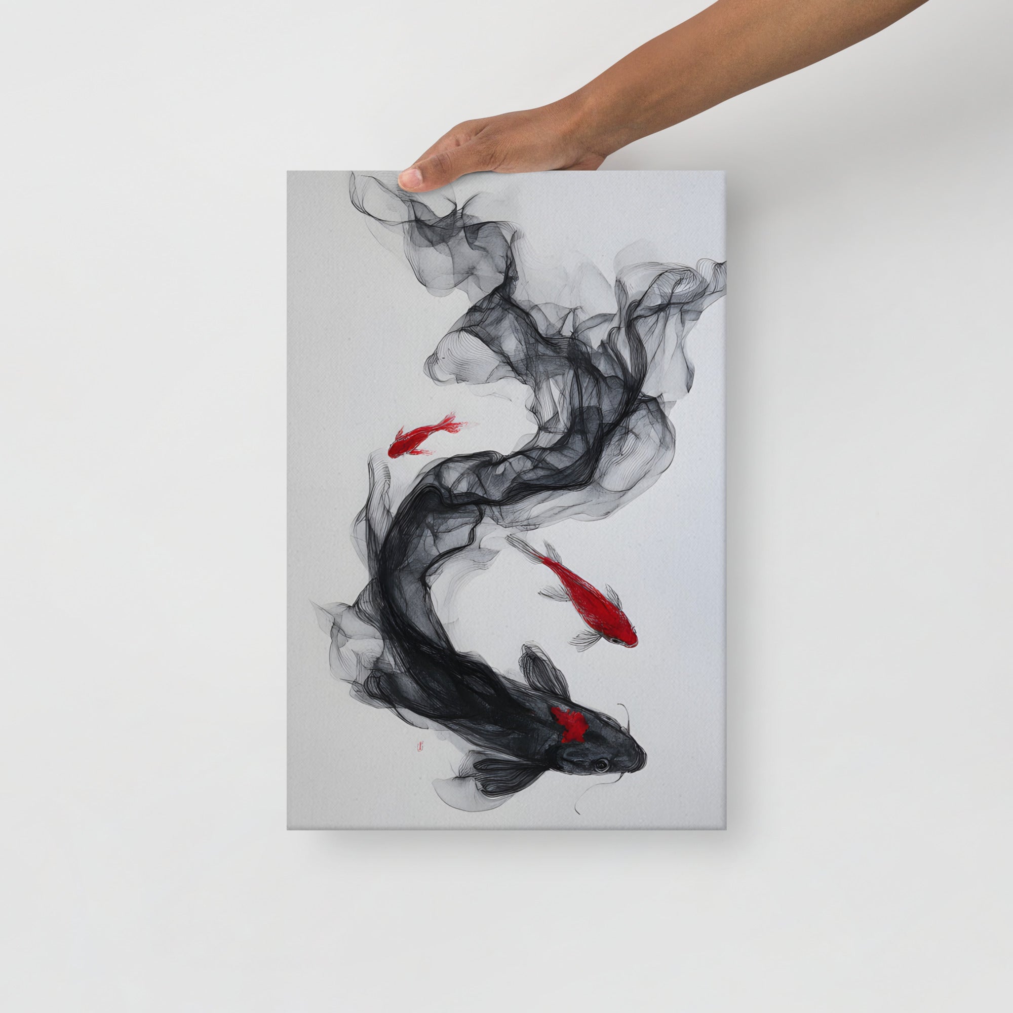 Waking Koi - ZenCanva