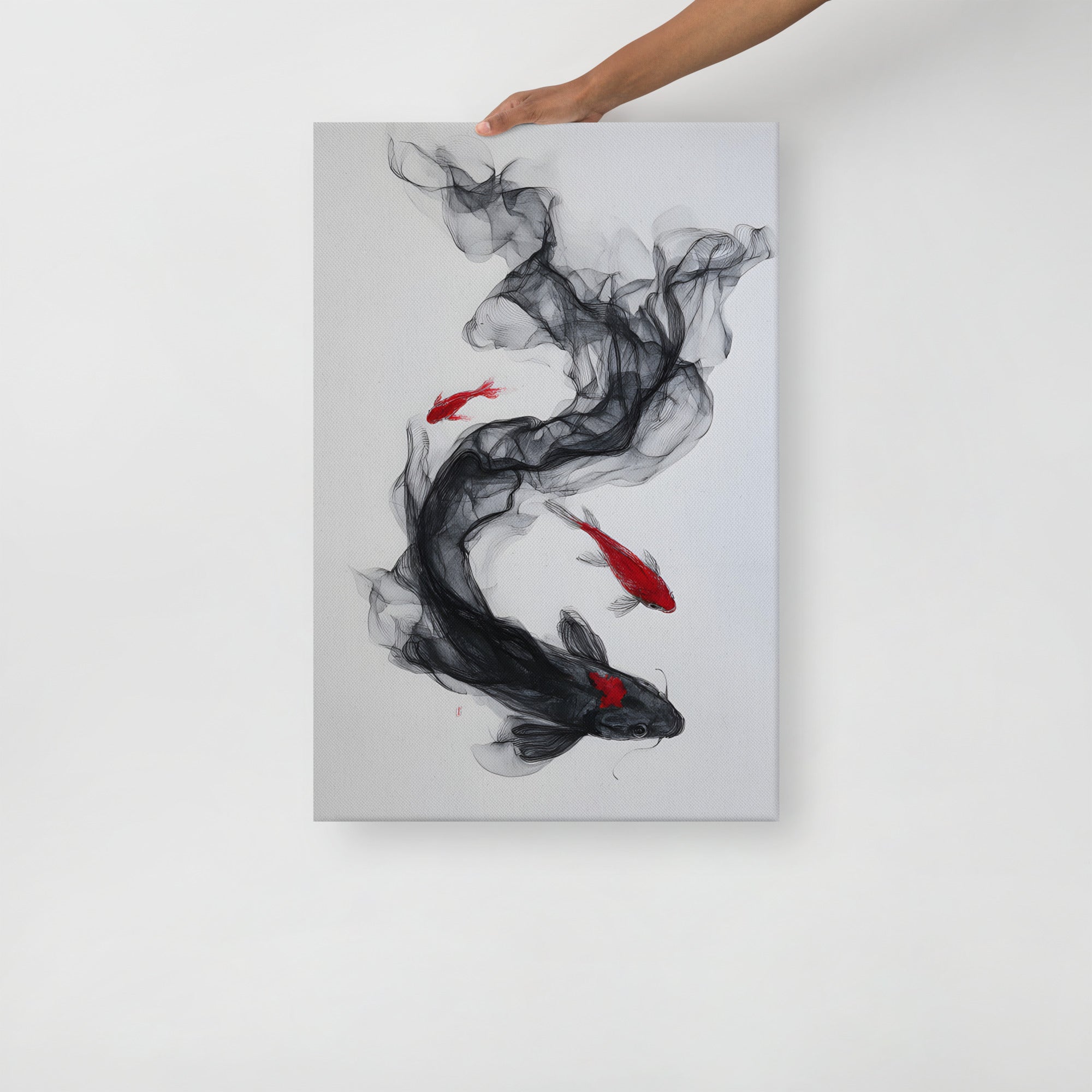 Waking Koi - ZenCanva